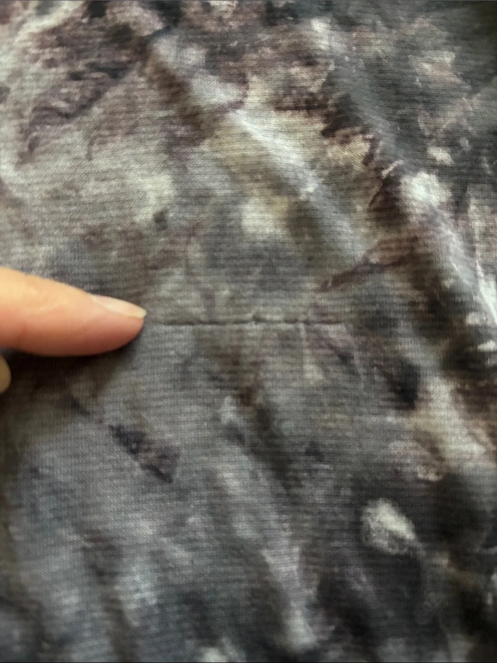 lululemon athletica Tie-Dye Long Sleeve Crew in Purple